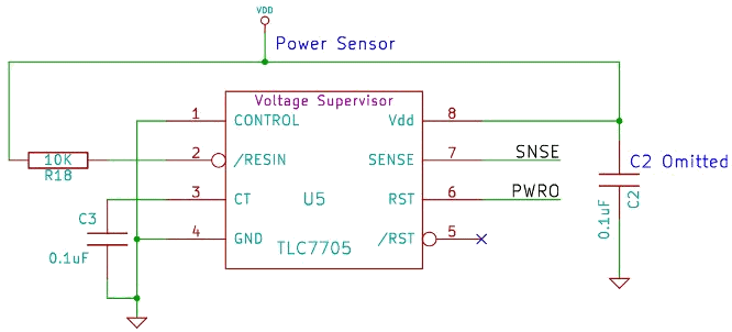 (Voltage Supervisor Schematic)