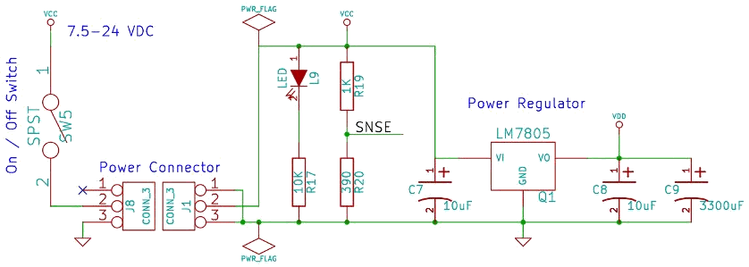(Power Regulator Schematic)